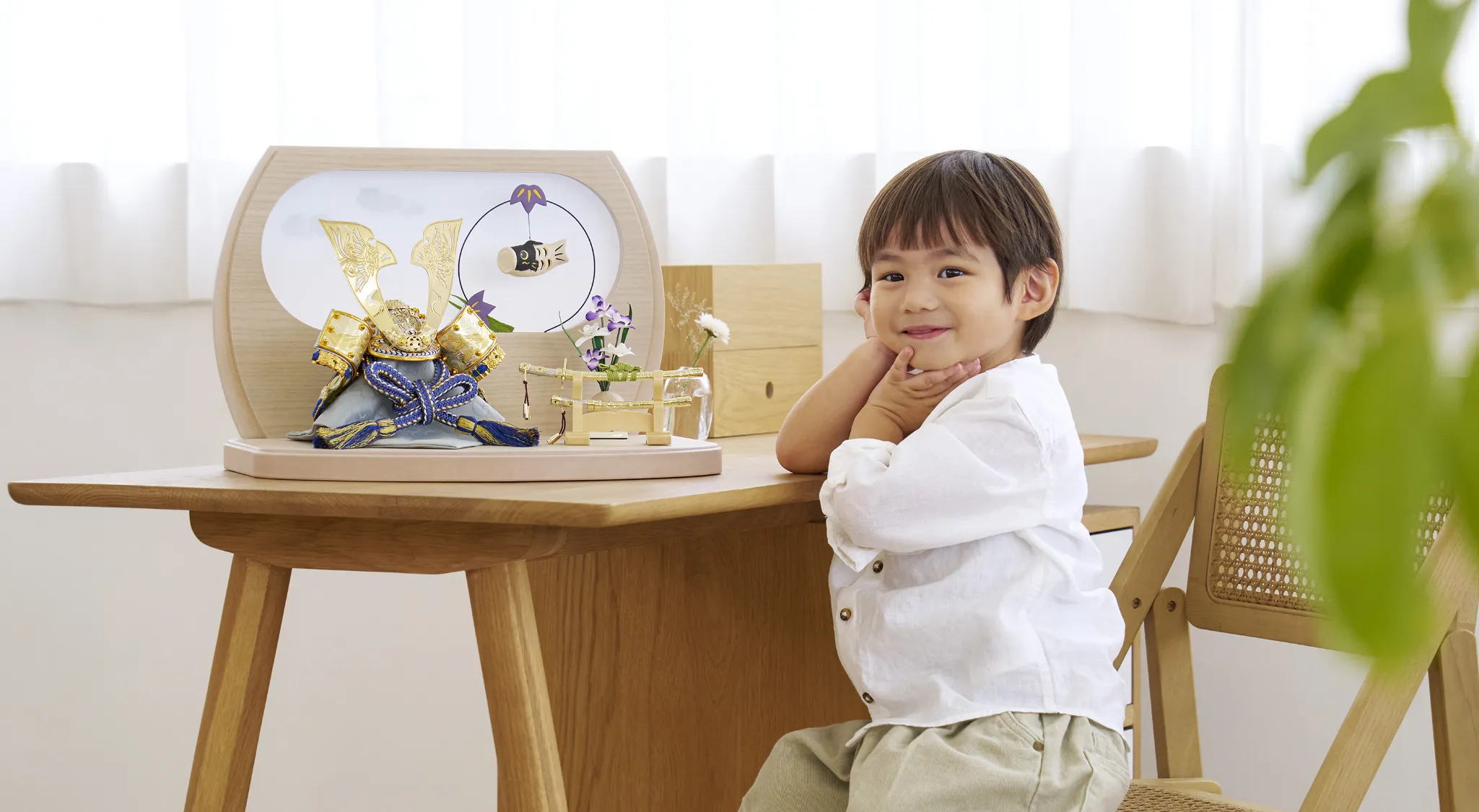 ８つの願いをこめた五月人形　商品一覧