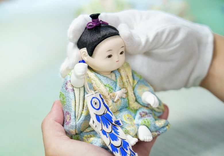 五月人形の職人のてしごと