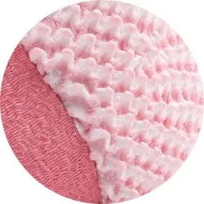 絞り染め 布をつまんで糸をくくり、模様を染め上げる技法。